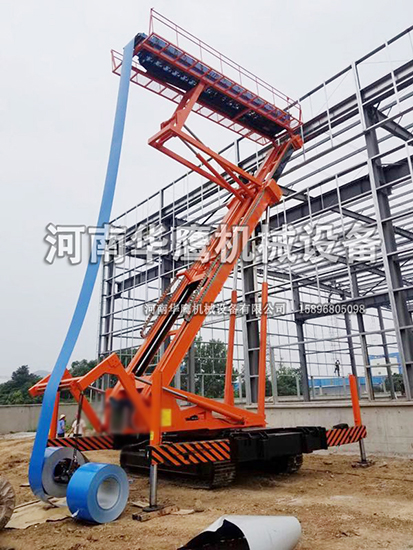 江蘇常州履帶式高空壓瓦機(jī)一臺(tái)