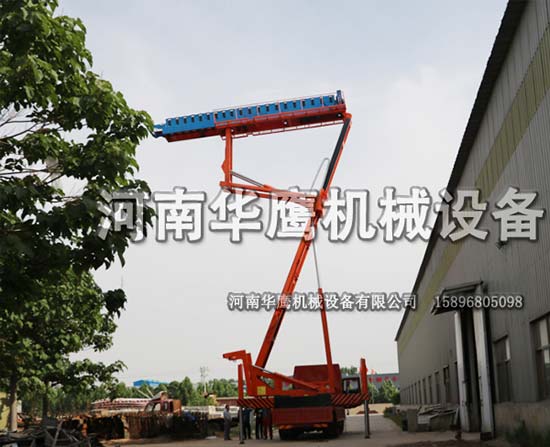安徽客戶購(gòu)置一臺(tái)車載式高空制瓦機(jī)一臺(tái)